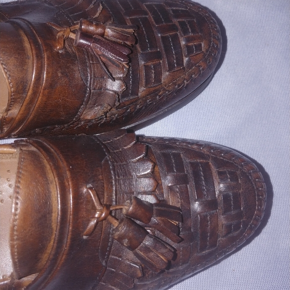 Men's 10m Giorgio Brutini le glove loafers. - Picture 2 of 6